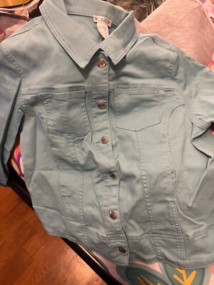 Venus Sea Green Jean Jacket size XL New without Tags