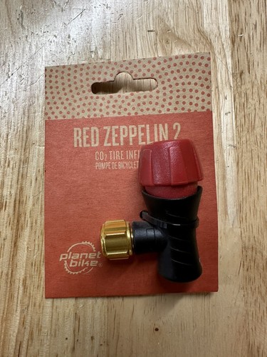 Red Zepellin 2 Co2 Tire inflator For bicycle by Planet Bike