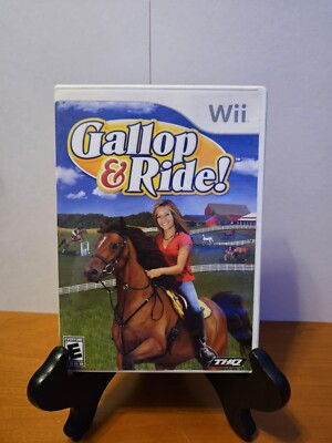 Gallop & Ride (Nintendo Wii, 2008) TESTED CIB - FREE SHIPPING!