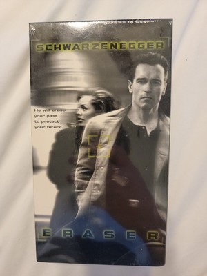 Eraser Arnold Schwarzenegger VHS Cassette Tape 1996 New In Original Shrinkwrap 
