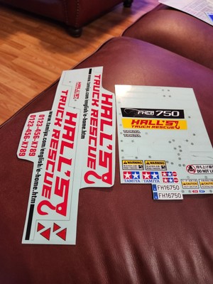 Tamiya 1/14 Volvo Globetrotter Tow Truck Decals 56362