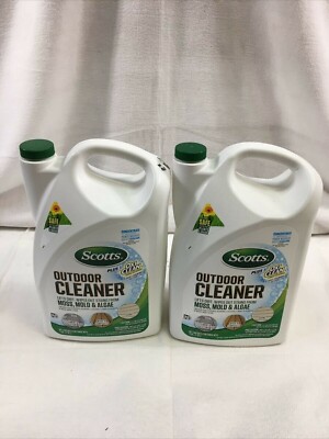 Scotts Outdoor Cleaner Plus OxiClean Concentrate 1 gal.-LOT OF 4 GALLON JUGS