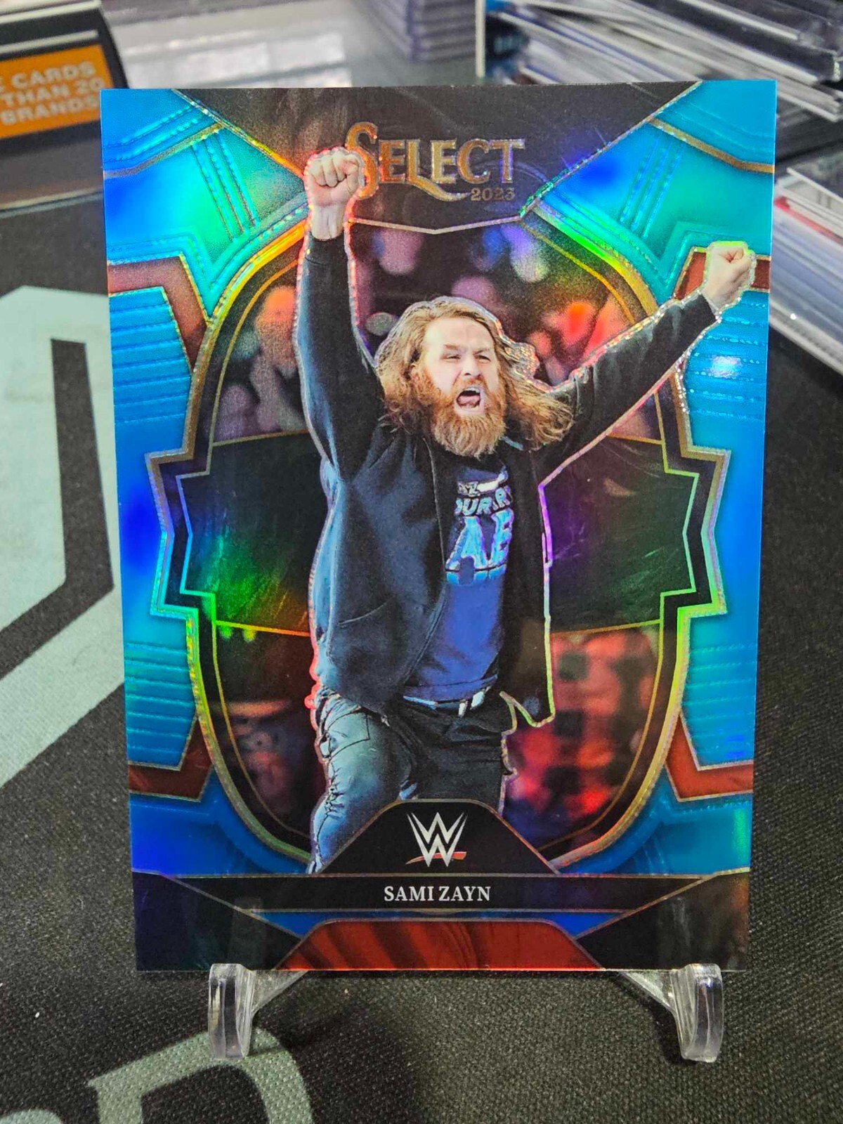 2023 Panini WWE Select Sami Zayn #54 Light Blue 043/249 | eBay