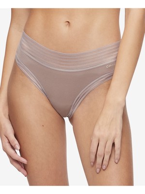 CALVIN KLEIN Intimates Фиолетовое нижнее белье стринги XL