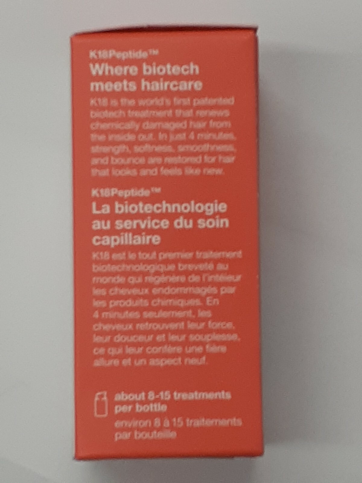 K18 Leave-In Repair Hair Mask Treatment Repair Dry/Damaged Hair 15 ml - 0.5  OZ