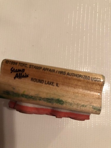 CARE BEARS Tenderheart Mount Rubber Stamps 1994 STAMP AFFAIR  Vintage