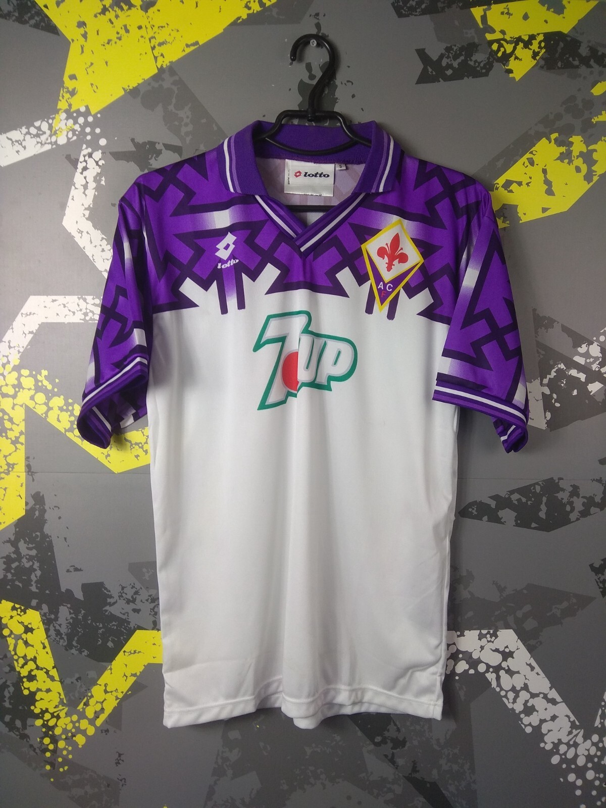 正規品★92-93★フィオレンティーナ★lotto★サッカーユニフォーム★90s 正規品☆92-93☆フィオレンティーナ☆lotto☆サッカー