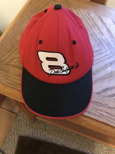 Dale Earnhardt Jr  #8 Chase Authentics Hat Red NASCAR  Size 4-10