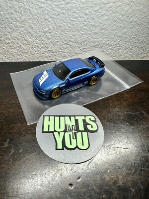 Hot Wheels Nissan Silvia S15 Blue Forza Motorsport 4/5 Retro Entertainment 