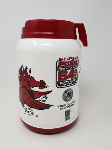 Vintage USC South Carolina Gamecocks 64oz Insulated Giant Mug Cooler Whirley USA