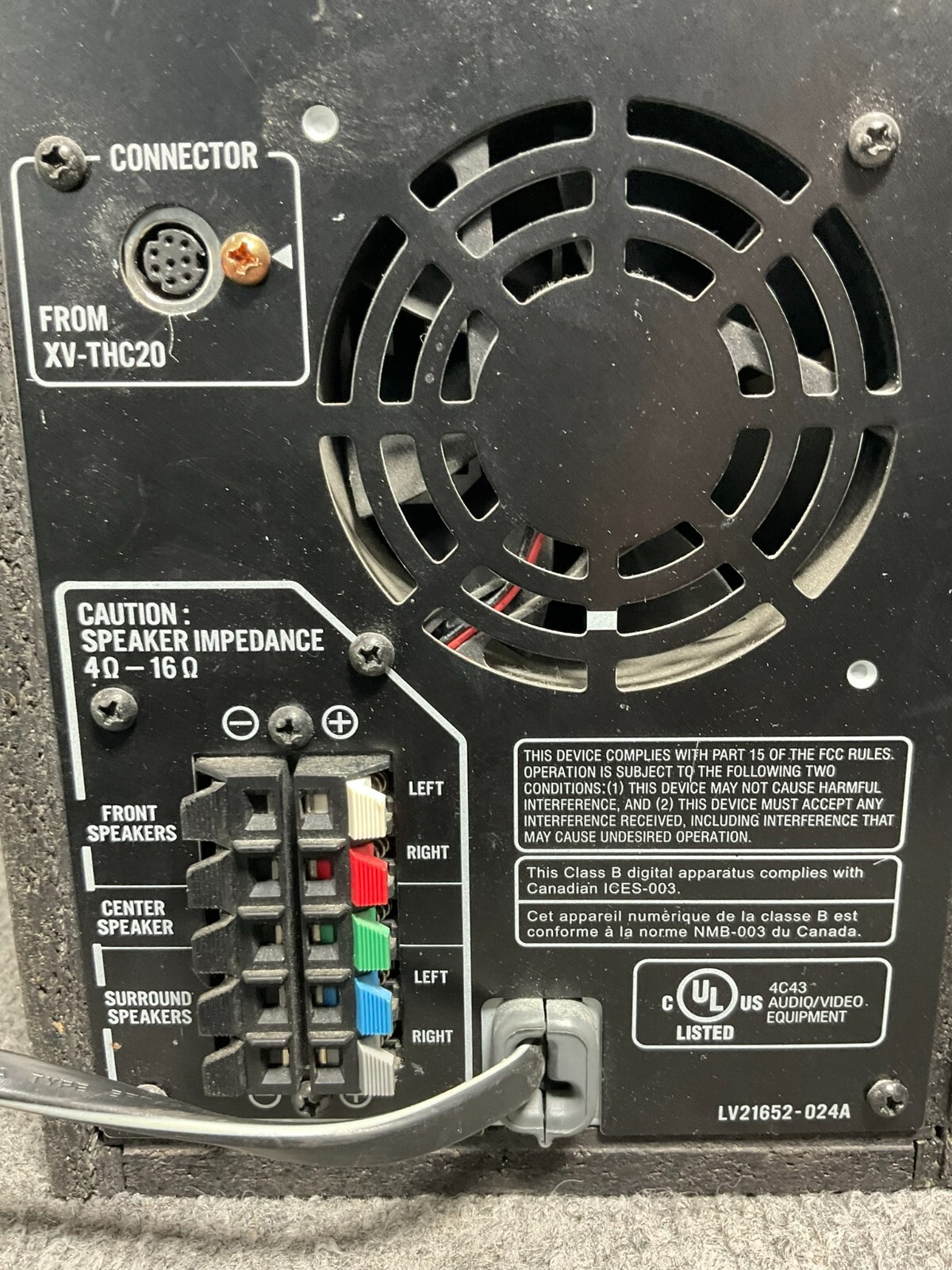 Only Ac | Jvc Subwoofer Only Ac | Jvc Subwoofer
