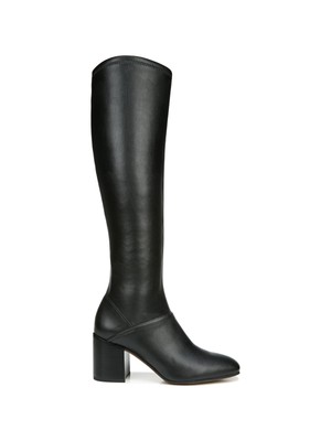 Женские черные ботинки FRANCO SARTO Tribute с квадратным носком на наборном каблуке 8,5 Вт