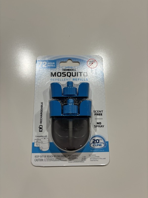 Thermacell Rechargeable Mosquito Repellent Refills 72 Hour Pack of 2