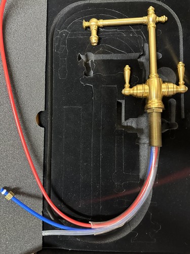 Waterstone 1700C-PC Towson コールドのみ ろ過蛇口 レバーハンドル 光沢銅 並行輸入品 Waterstone Towson Traditional Faucet Suite