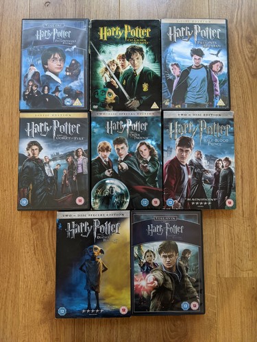Harry Potter Complete Collection: Years 1,2,3,4,5,6,7,7B 1-8 Harry Potter Complete Collection: Years 1,2,3,4,5,6,7,7B 1-8