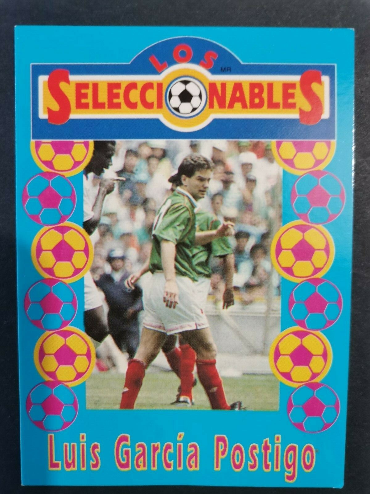 RARE CARDS SOCCER LUIS GARCIA POSTIGO (LOS SELECCIONABLES