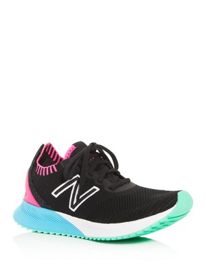 

NEW BALANCE Женские черные кроссовки на танкетке Fuelcell Echo Toe Athletic Running Shoes, Черный, WFCECSB