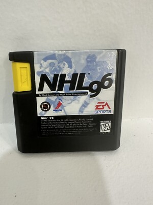NHL 96 (Sega Genesis, 1995) Good Condition Cartridge ONLY Tested And Working
