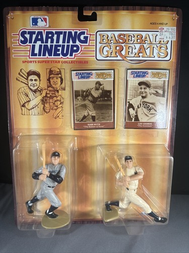 Starting Lineup Babe Ruth フィギュア　ベーブルース Babe Ruth Starting Lineup Cooper Town Collection - Etsy