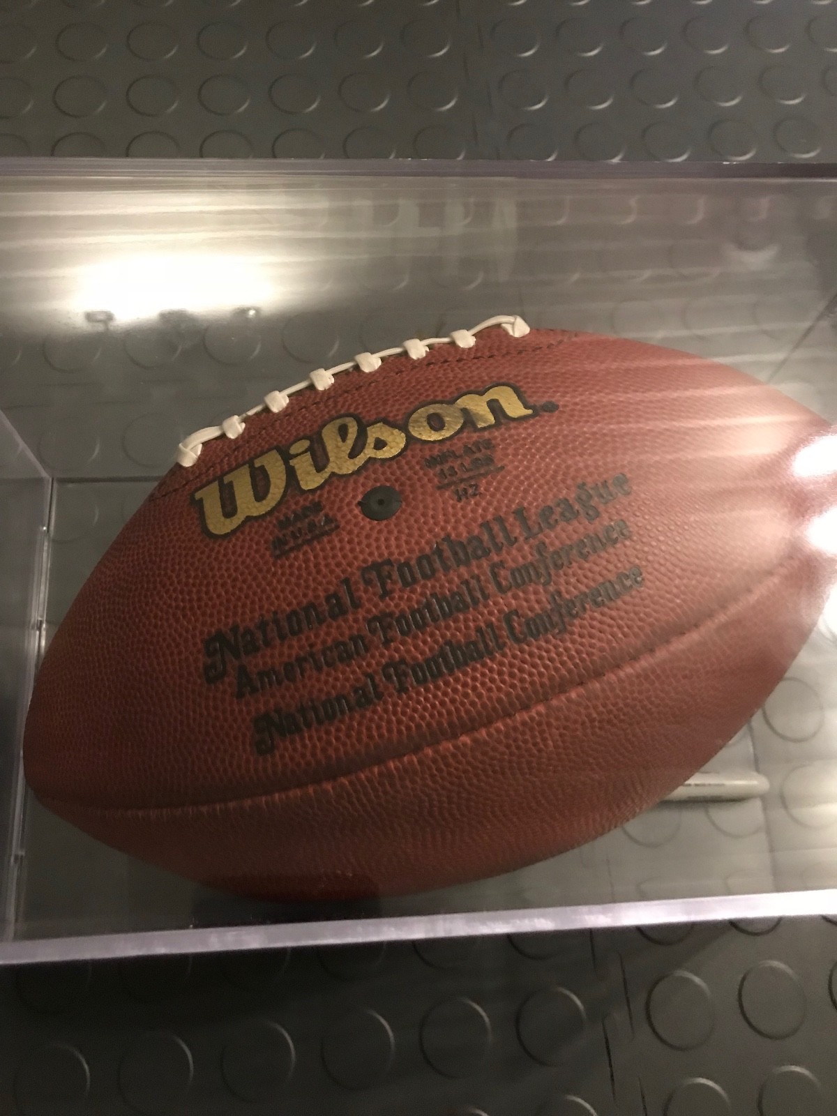 NFL Green Bay Packers HOF Legend Brett Favre Signed Wilson Game Used Football