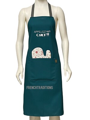 Handmade French Apron - Call me Chef! - Made in France