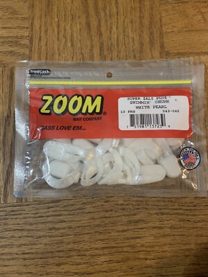 ZOOM Swimmin Chunk White Pearl 10 Pack