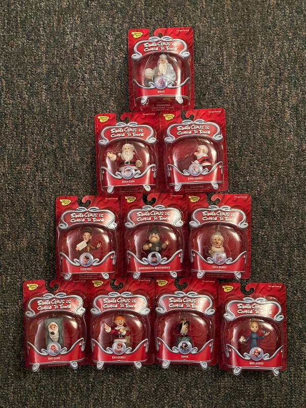 Memory Lane Santa Clause Is Comin' To Town Holiday Clip-On