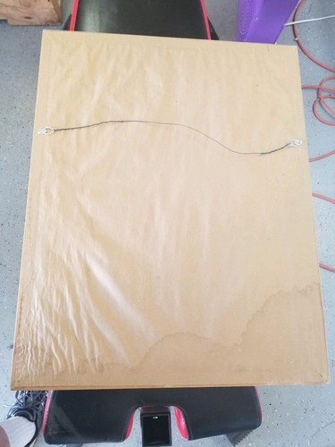 Rio Grande Cracked Gasoline Poster, original, framed