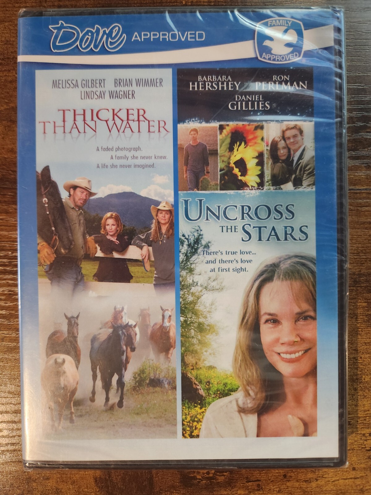 Thicker Than Water/Uncross the Stars (DVD, 2010) NEW