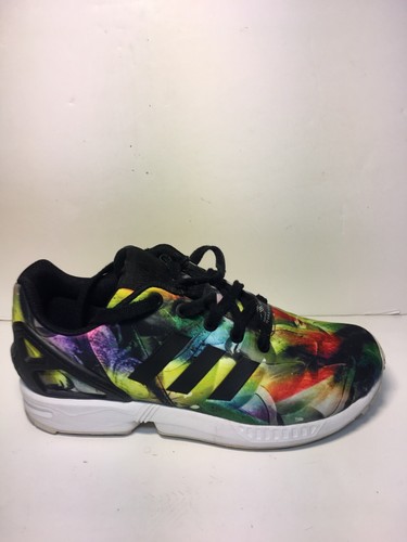 Adidas ZX Flux Youth Size 4.5 Multicolor Athletic Shoes