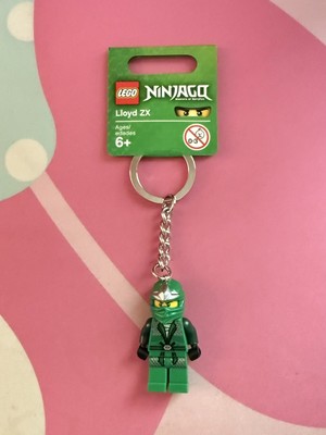 LEGO NEW Ninjago Green Ninja Lloyd ZX Minifigure Keychain
