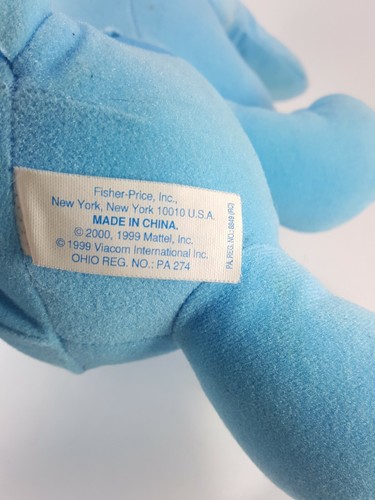 Fisher Price Plush Sing Along Blue Talking Blues Clues Puppy Dog Musical Toy