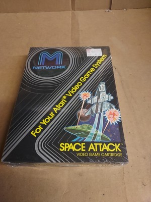 Atari 2600 Space Attack (Foreign Box) Mattel Electronics Boxed PLASTIC Sealed