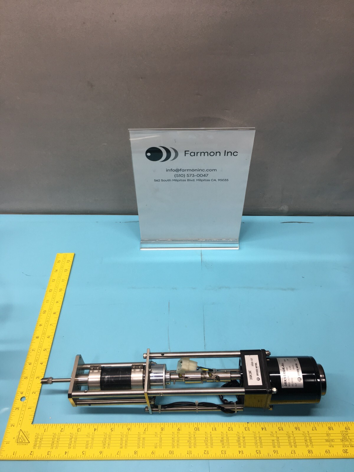 ORIENTAL MOTOR 3RK15RGK-A2 REVERSIBLE MOTOR + ORIENTAL MOTOR 3GK3K, 131862