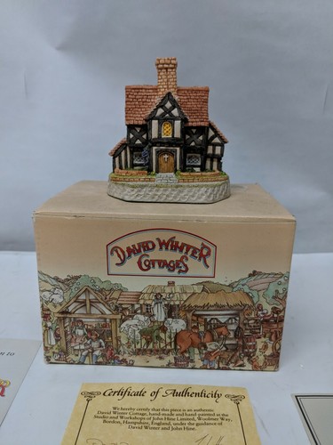 David Winter The Rectory in Original Box Excellent Condition 1993 w/ COA