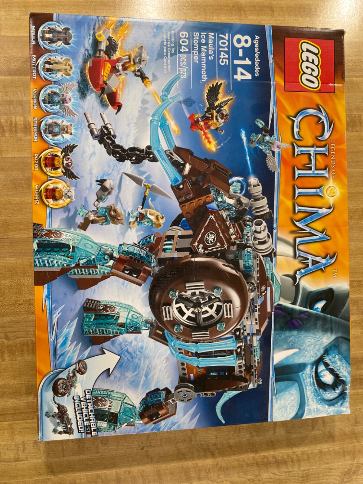 LEGO LEGENDS OF CHIMA: Maula's Ice Mammoth Stomper (70145)