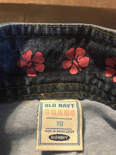 Girl OLD NAVY BRAND Denim Skort, Sz 10