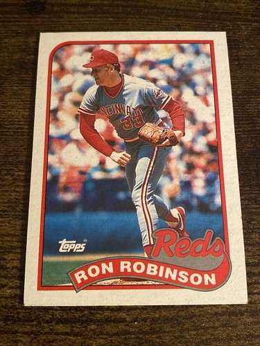 1989 Topps Ron Robinson Cincinnati Reds #16 L8376* | eBay