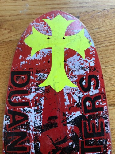 Duane Peters 1980's Cross Skateboard RARE