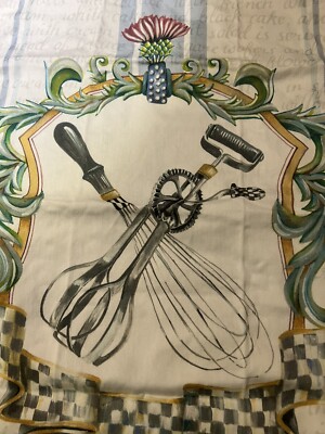 Mackenzie Childs Whisk Dish Towel