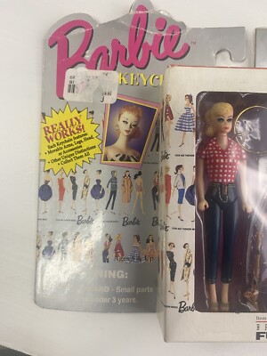 Vintage Barbie Picnic Keychain 1995 by Mattel Basic Fun