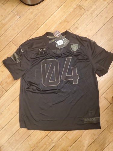 Nike Las Vegas Raiders Salute To Service Derek Carr Jersey