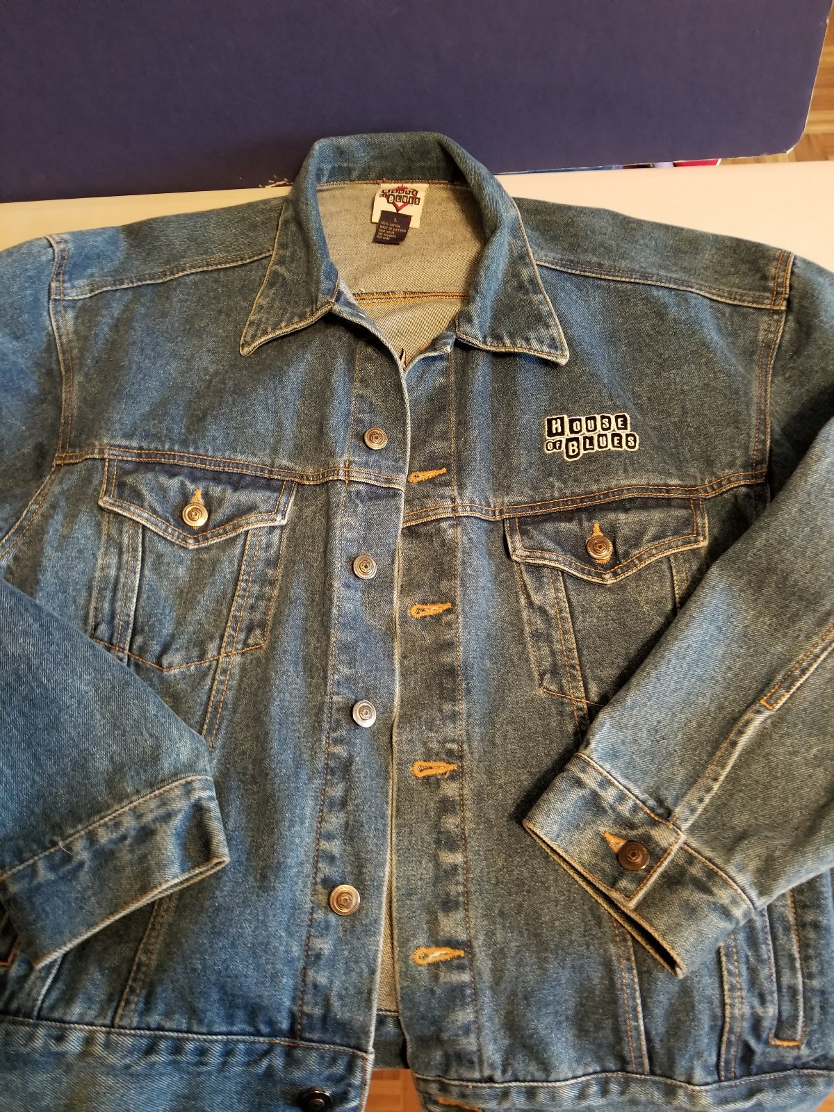 House of Blues Jean Jacket New Orleans 