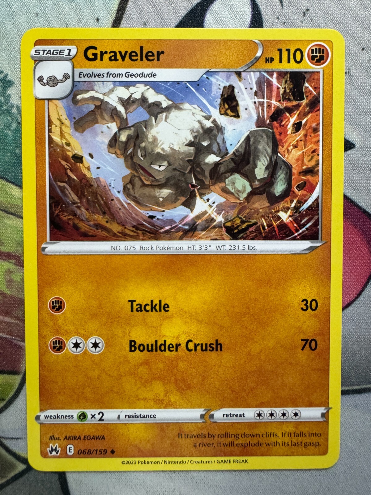 Graveler Non Holo English Pokemon TCG BKAM143 | eBay