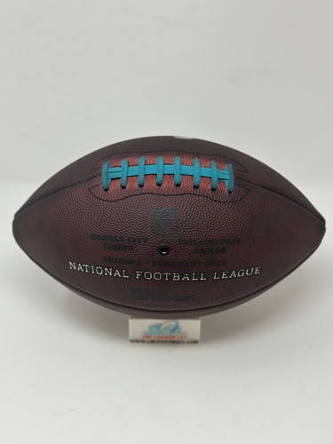 Rare Limited Edition Super Bowl LVII Philidelphia Eagles Log NFL Football Wilson