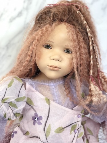 ANNETTE HIMSTEDT 2006 TULANI Gorgeous NO GOLD Face, Lavender Clothes COA, Boxes!