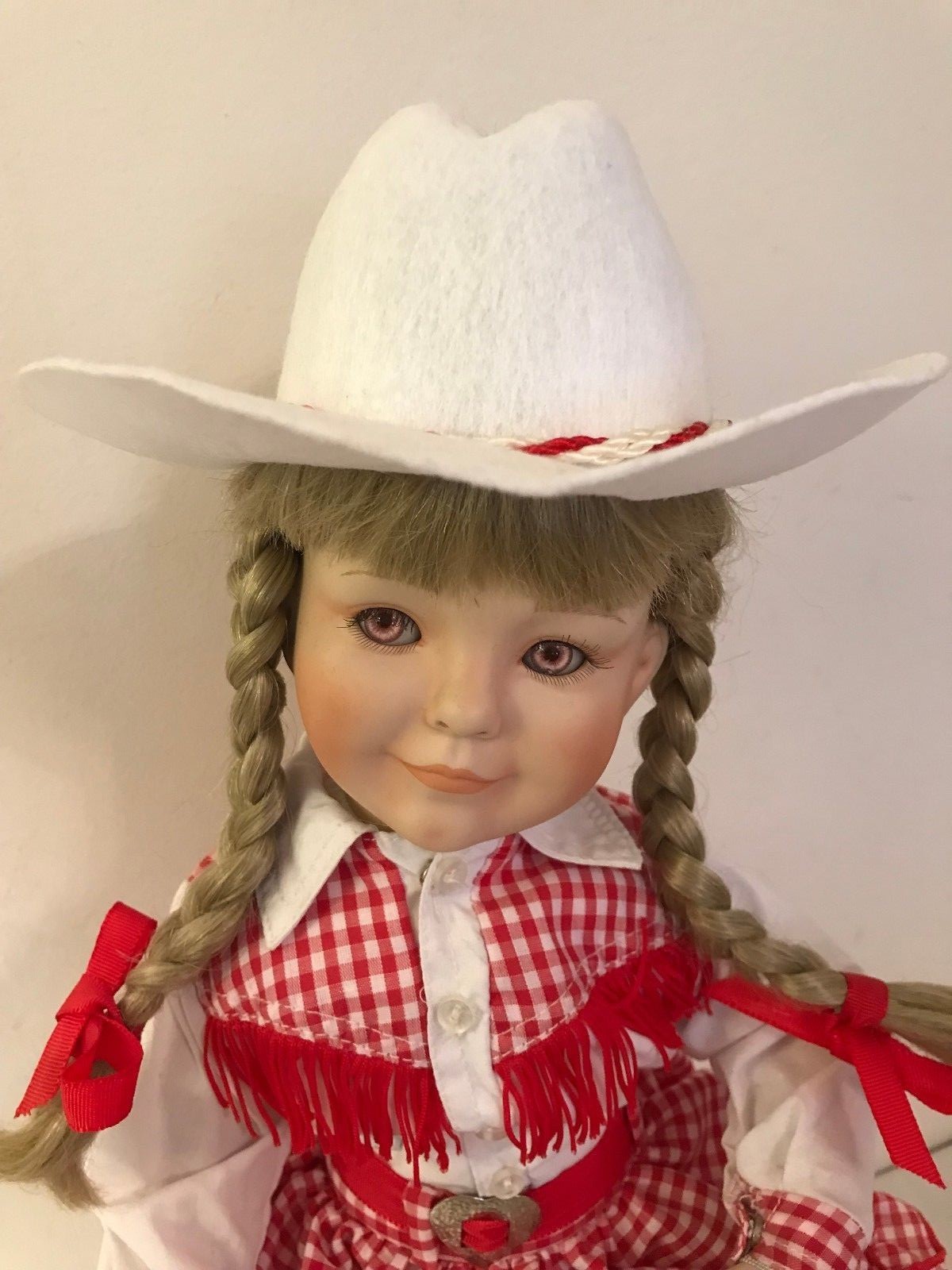 Country Line Dancers Austin & Amber Dolls by Karen Scott for Danbury Mint