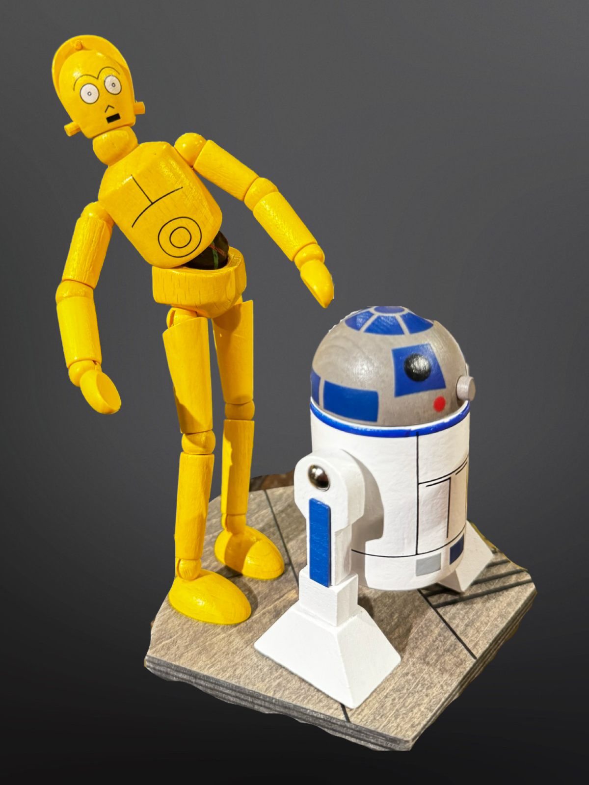 C-3PO and R2-D2 Talking Action Figure Set – Classic Edition