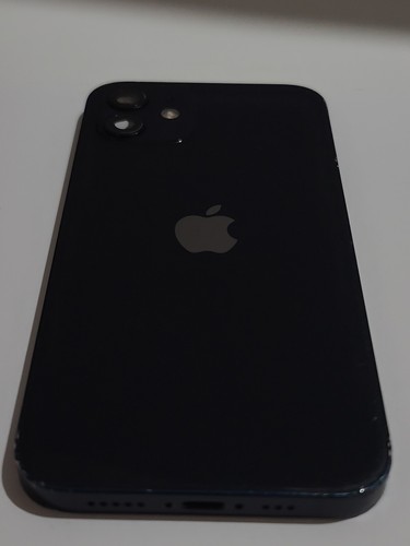 Oem Apple Iphone 12 Original Housing,Black,No RearCamera