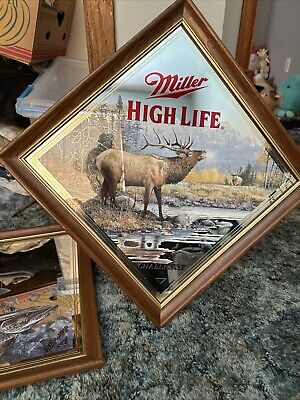 Miller High Life Elk Beer Mirror Challenge 